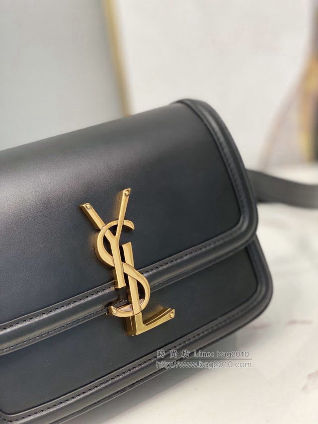 YSL爆款女士包包 聖羅蘭經典款MONOGRAM金屬旋扣小號郵差包 YSL肩背斜挎包 634306  jjh1088